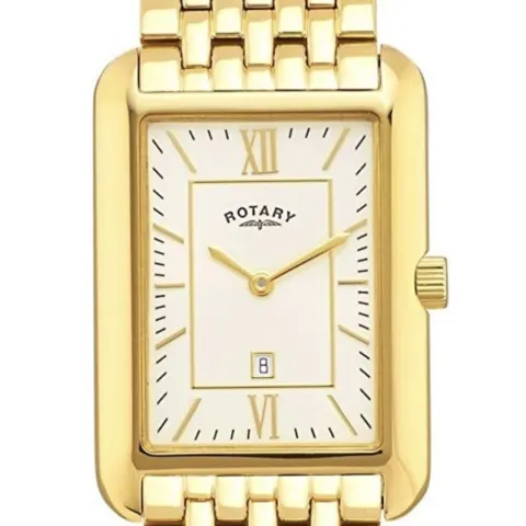 Rotary Men's Watch Analogue Quartz Coated Stainless Steel