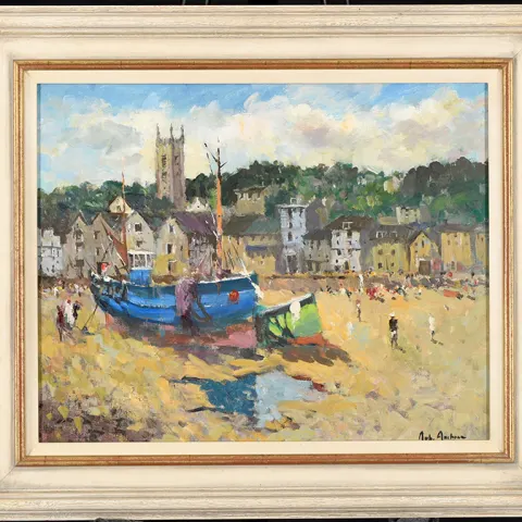 John Ambrose Original Oil On Canvas