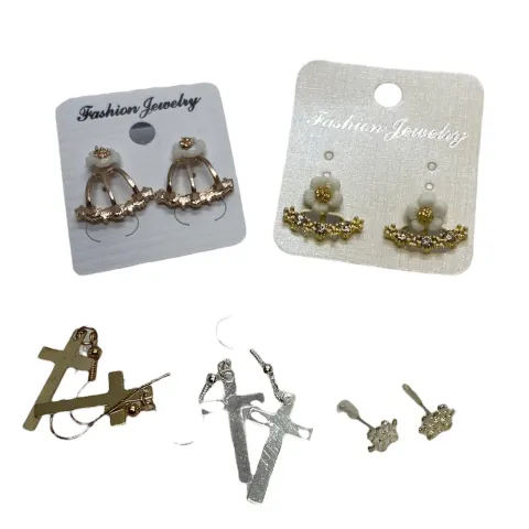 50 Assorted Pairs of Earrings