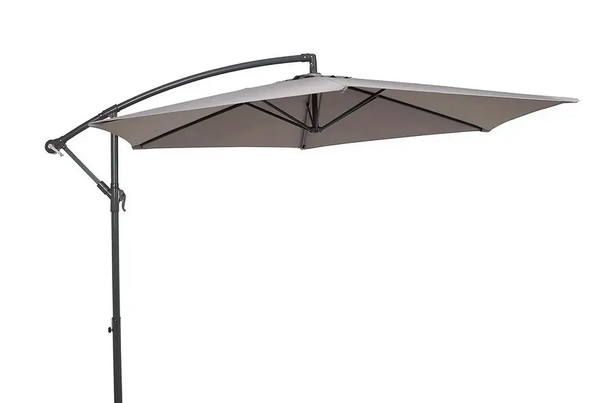 (143/6A)  RRP Circa £100. Cantilever Parasol Grey. (Main Body Only, No Base Included).