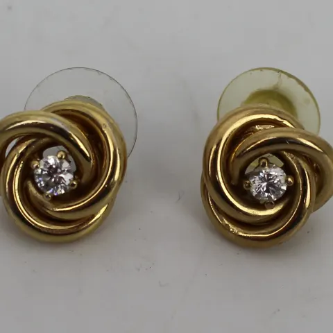 Pair of Diamond Style Ear Studs