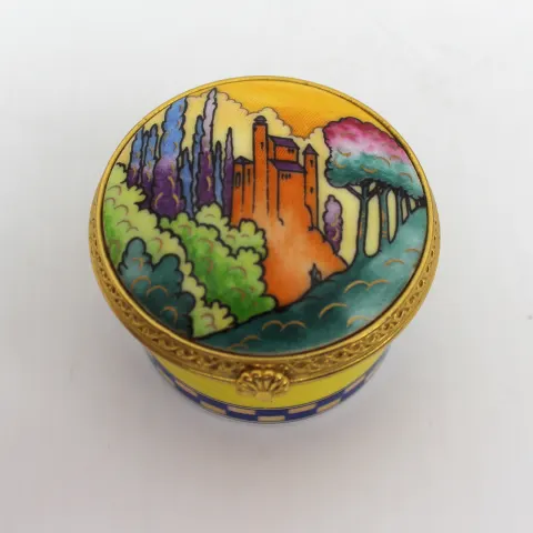 Royal Worcester Castles in the Air Connoisseur Collection Pill Box