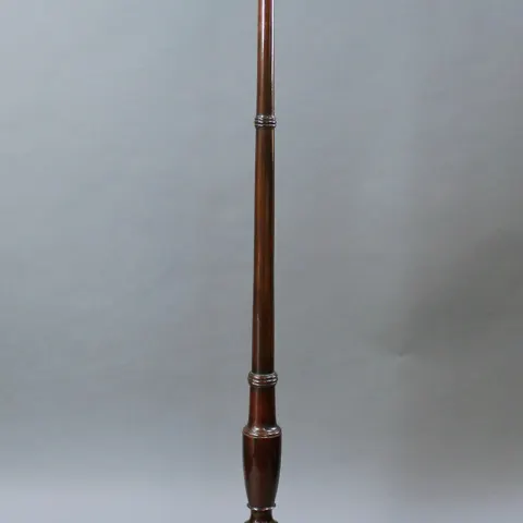 Antique Slender Georgian Mahogany Pedestal