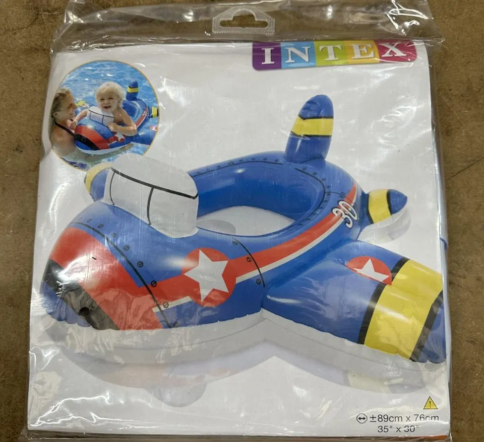 10 X INTEX PLANE 197 KIDS CHILDRENS SWIMMING POOL INFLATABLE