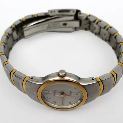 Seiko Rivale Bi-Metal Wristwatch – Quartz – Stainless Steel & Gold-Tone – Japan