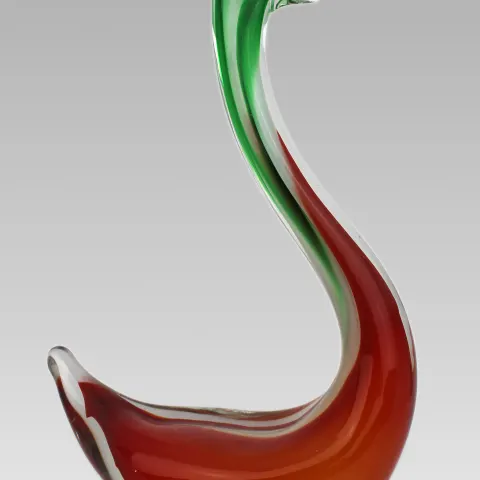 Vintage Murano Art Glass Cockerel