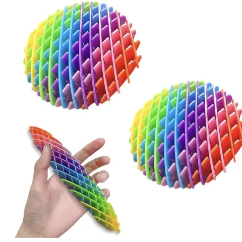 Stretchy Fidget Worm Toy – Flexible Sensory Stress Relief Toy for Kids & Adults