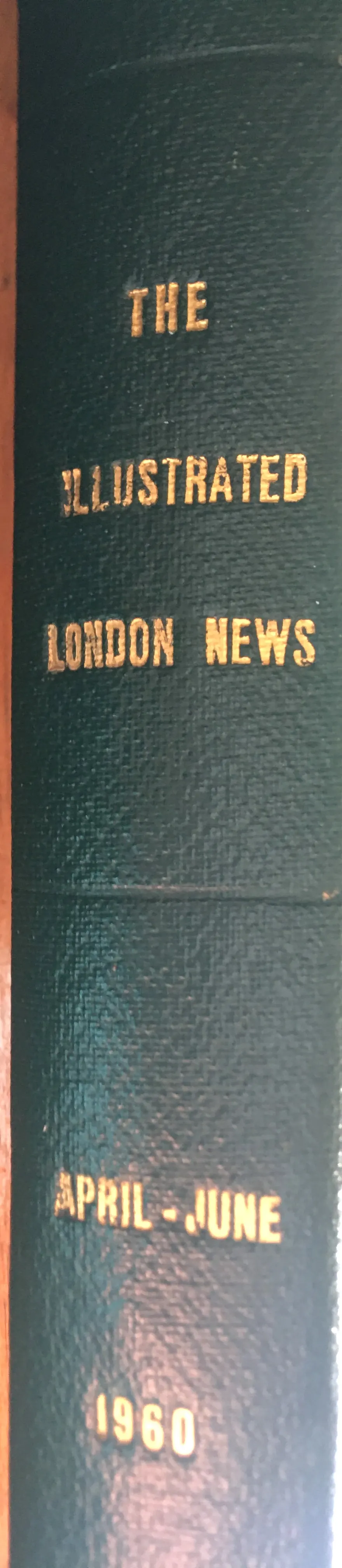 Original Illustrated London News Bound Edition 1960 Apr-June.