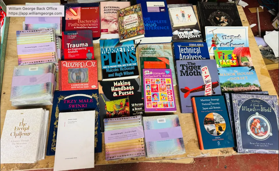 Job Lot Mixed Books Mostly New (B)