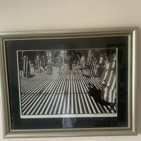 Marrakech 1950-Original Photo Bernard Pierre Wolfe Signed & Dedicated