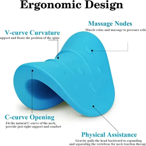 Brand New Cervical Neck Cloud Pain Relief Pillow - Green