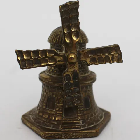 Small Brass Windmill Ornament.