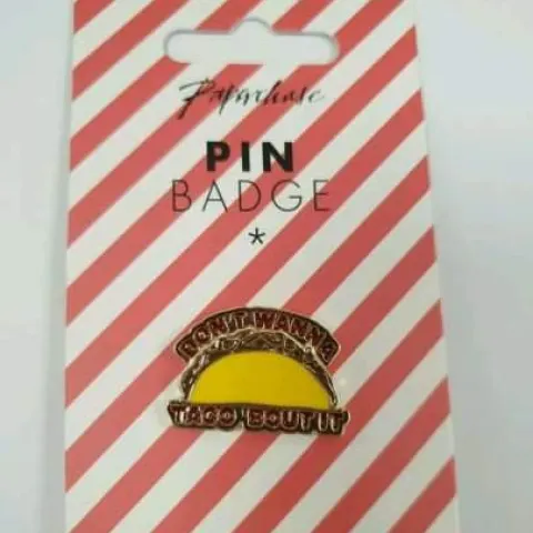 Paperchase Pin Badges x 24