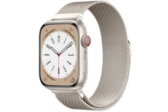 18 x Original Milanese Loop Strap Compatible with Apple Watch - Silver L12a sku-3764