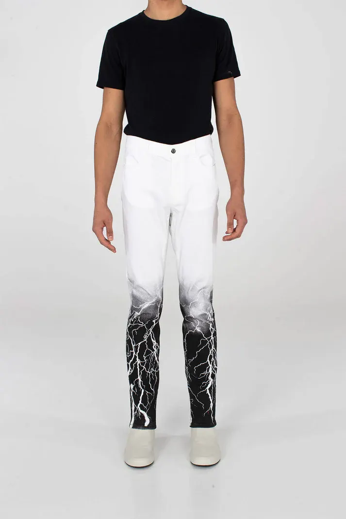 MJB Marc Jaques Burton Lightning Crixus Jeans, Online Price £435, Size 33