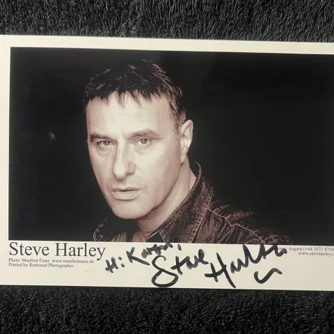 Steve Harley Signed