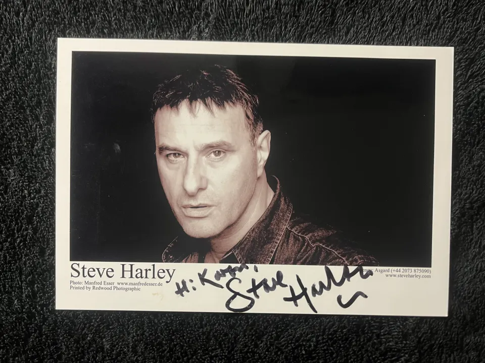 Steve Harley Signed