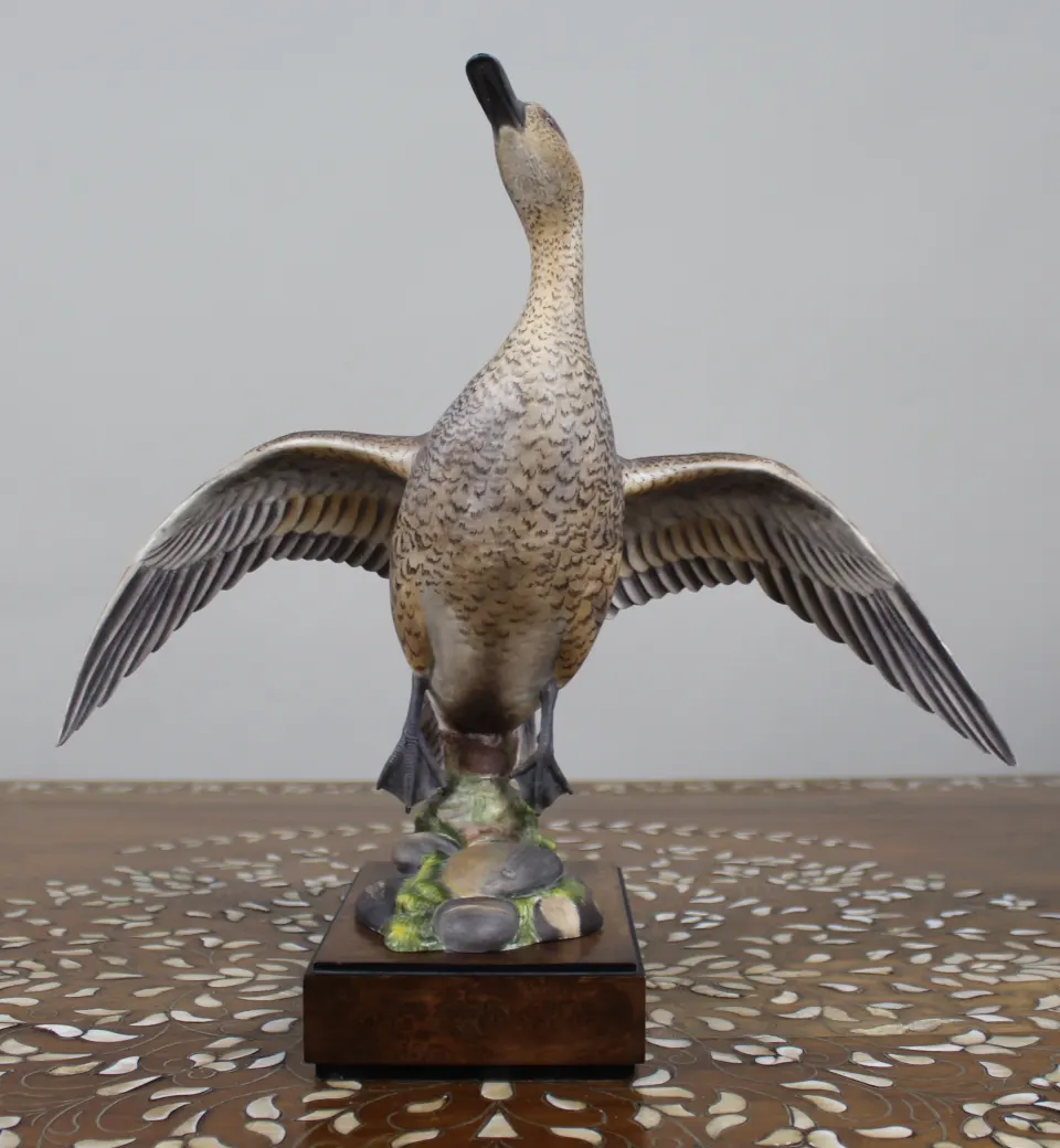 Royal Worcester ‘American Pintail’ by Ronald Van Ruyckevelt, 1970