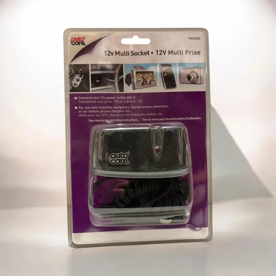 4 x Autocare 12v Multi Socket RRP £9.79 ea.