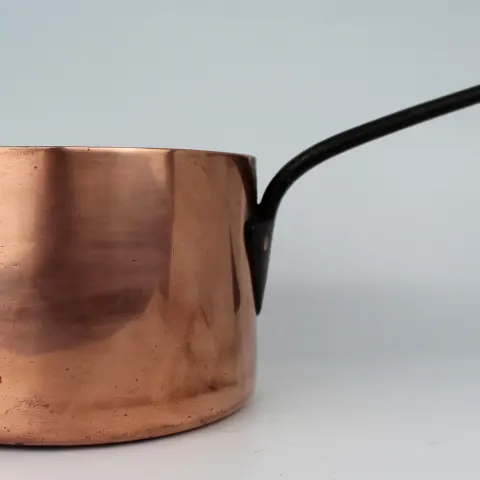 Antique Copper Saucepan