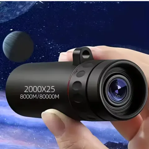 2000X25 HD Monocular Telescope – Compact, Powerful & Crystal Clear Vision Anywhere!