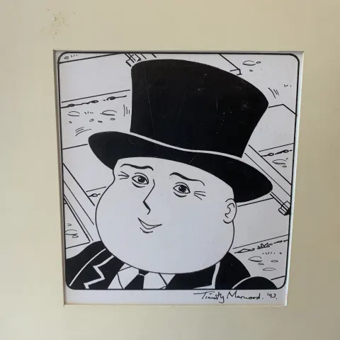 Thomas The Tank Engine & Friends Original Artwork, Signed By Timothy Marwood Controller