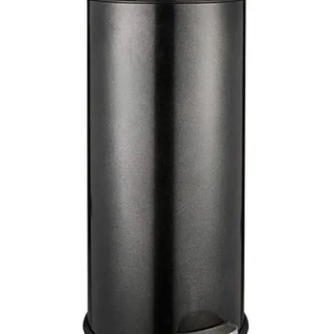 (139/Mez) Lot RRP £105. 2x Items. 1x Shimmer 30L Glitter Pedal Bin Black RRP £45. 1x Double 15L Rec