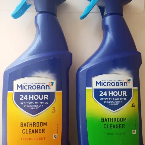 500pcs Microban Bathroom cleaner assorted flavours -
