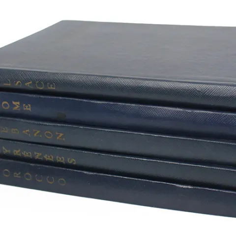 5 Volumes Les Albums des Guides Bleus 1950's