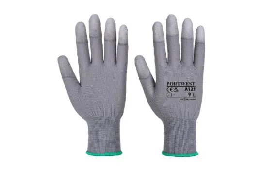 144 x Portwest Precision Handling PU Grey Gloves A121 - RRP £1.49 ea