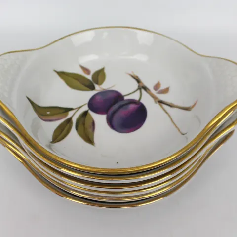Set of 6 Royal Worcester Evesham Serving Dishes