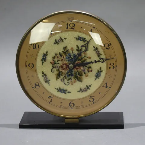 Vintage Smiths One Day English Table Clock