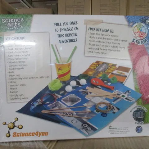 10 Pcs Large Size Robots STEN Educational Products For Crafting
