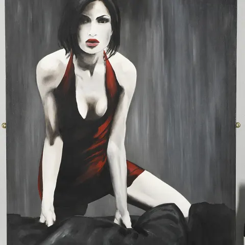 Original Oil on Canvas by Mirella Bitetti