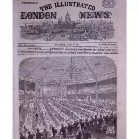 William Shakespeare 300th Anniversary of the Playwright's Birth 1864 Newspaper-4.