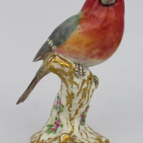 Royal Worcester Bullfinch 2662 Birds on Stumps