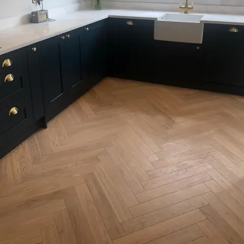 12.34sqm HW16017 Cappuccino  Herringbone