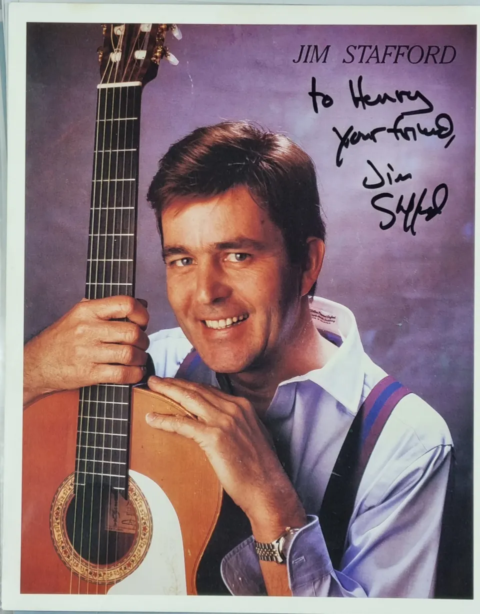 Jim Stafford Original Signature