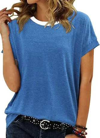 5 x Women's Short Sleeve Shirts L28b