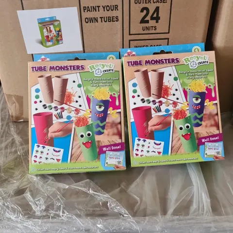 100pcs Brand New Monster Tube Craft Set - Lots of Stuff Inside