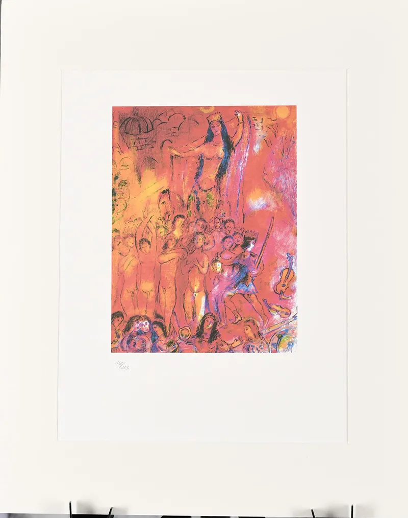 Limited Edition Marc Chagall Lithograph