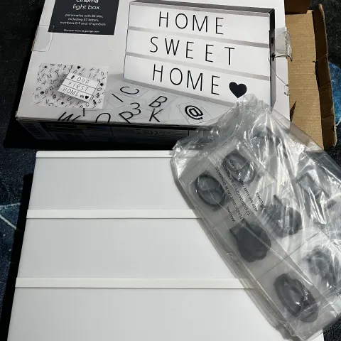 B2/C - Home Sweet Home Cinema Light Box