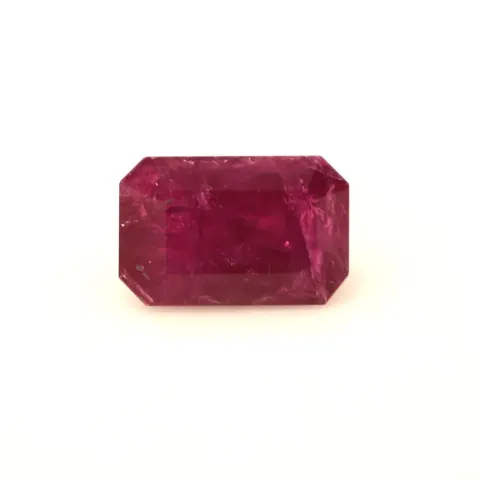 Loose Emerald Cut Ruby 9.57 Carats