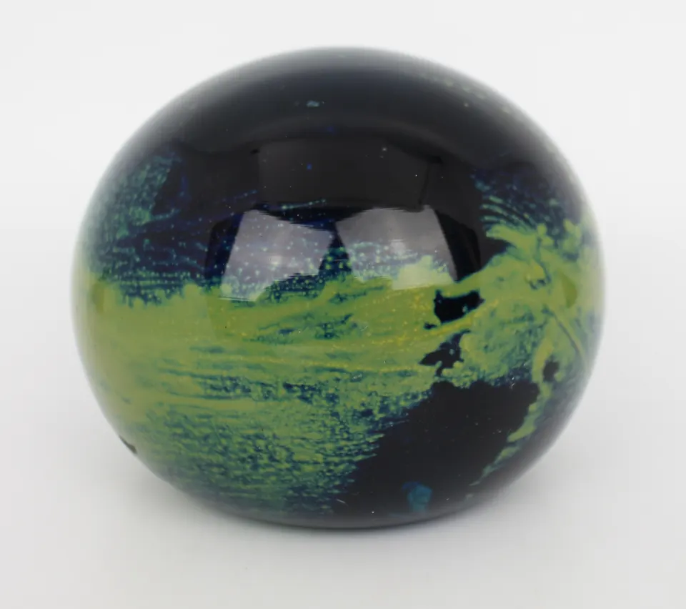 Very Large Maltese Mdina Glass  Paperweight c.1970
