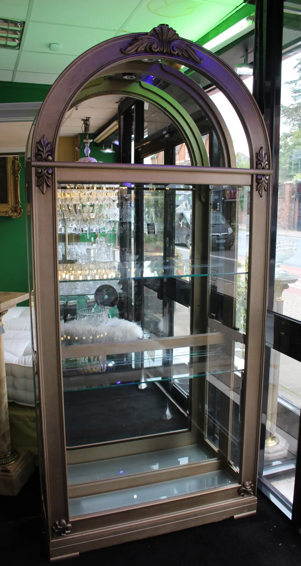 Designer Glazed Display Cabinet