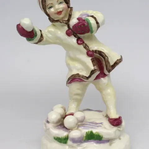 Royal Worcester Months of the Year Figurine December 3458