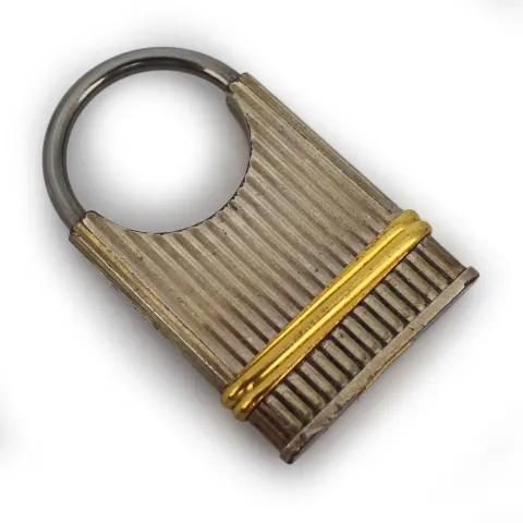 Cartier Must de Cartier Padlock Form Keyring