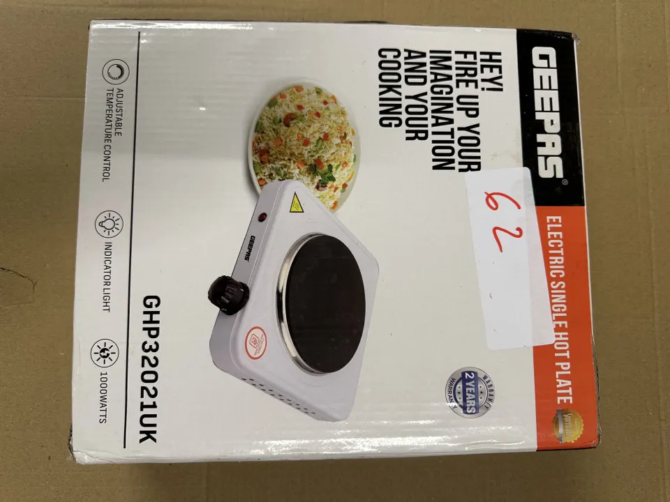Geepas Electric Single Hotplate