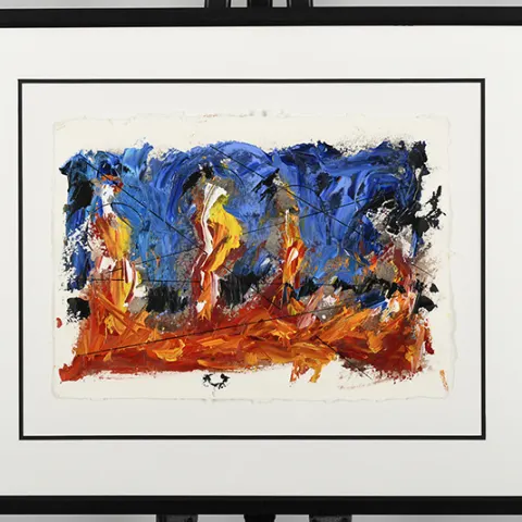Original by Italian artist Giampiero Malgioglio.