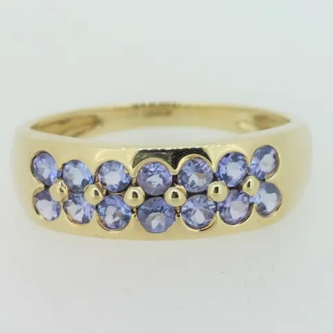 9ct Yellow Gold (375) Iolite Ring